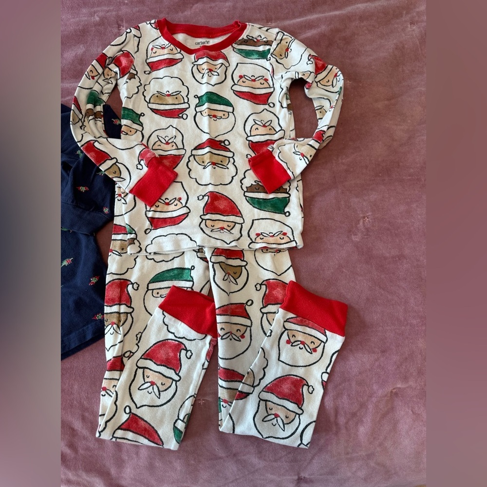 Carters Boys Christmas Bundle GUC - Picture 2 of 7